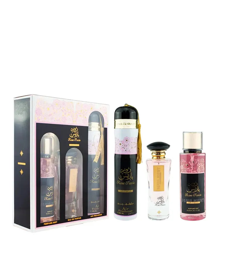 Rose Paris Night Collection 3 Piece Gift Set Ard al Zaafaran