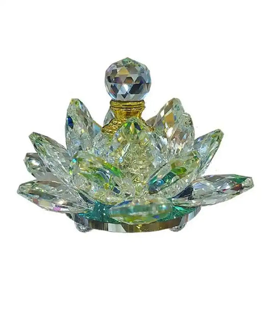 Crystal Lotus Flower Perfume Oil Gift