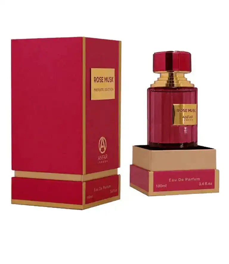 Rose Musk Unisex Arabian Perfume 100 ML By Anfar