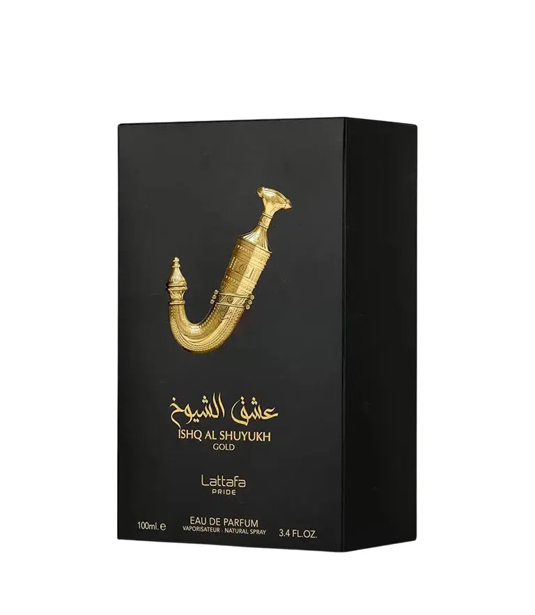 Ishq Al Shuyukh Gold Eau De Parfum 100ml Lattafa Pride