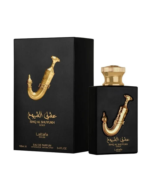Ishq Al Shuyukh Gold Eau De Parfum 100ml Lattafa Pride