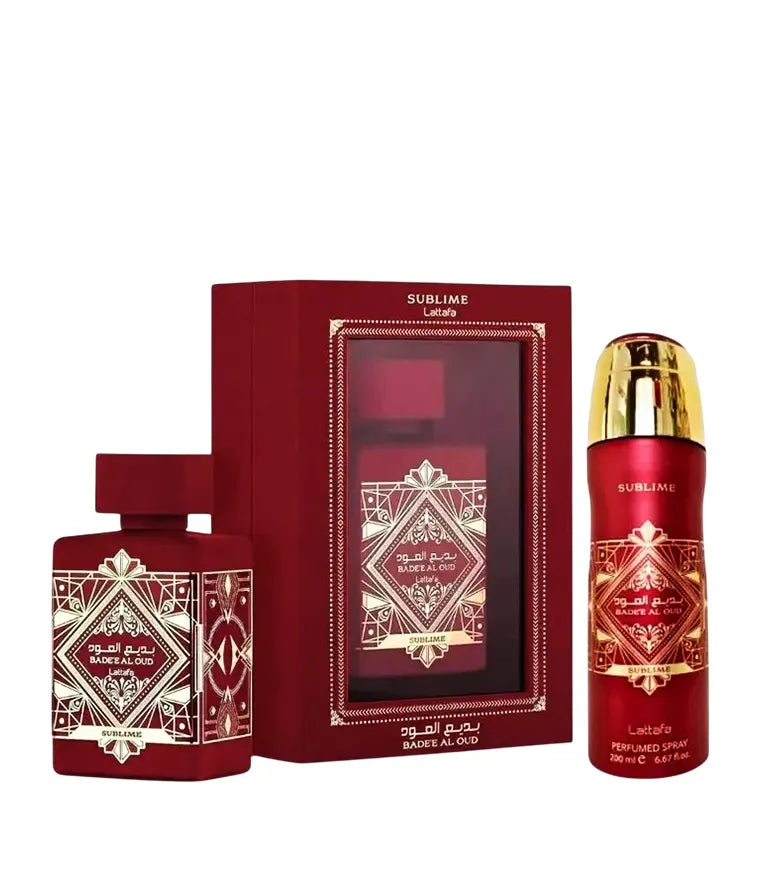 Badee Al Oud Sublime Gift Set Collection Lattafa