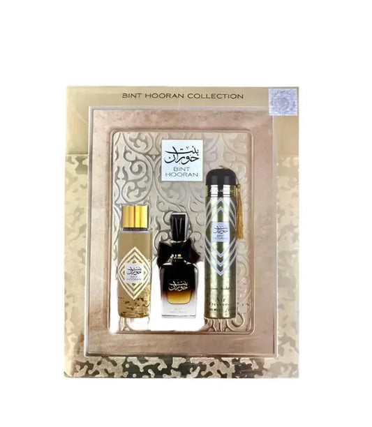 Bint Hooran 3 Piece Gift Set Collection Ard Al Zaafaran